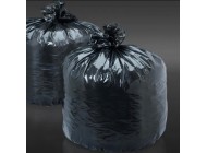 22x33x47" Black Compactor Sacks (100Qty) - available in 2 thicknesses